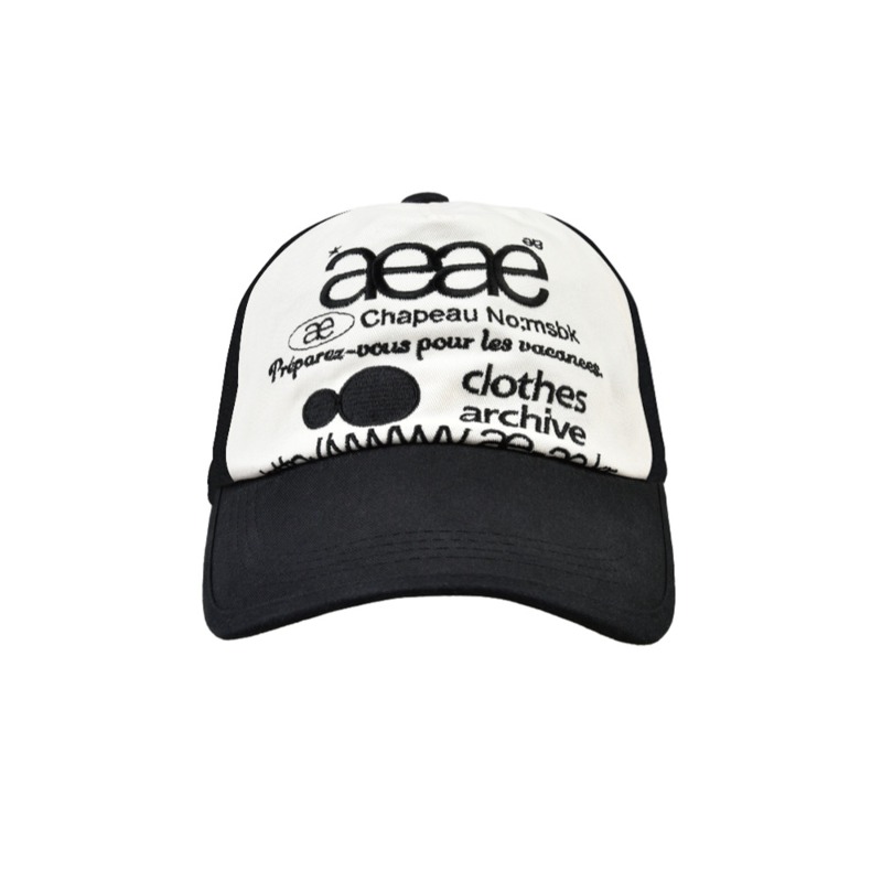 AEAE web logo mesh cap 韓国